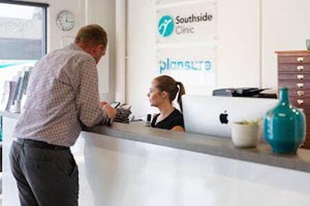 Southside Clinic Reception Adelaide